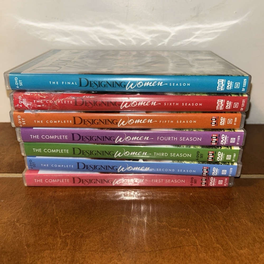 Designing Women: The Complete TV Series Seasons 1-7 (28-Disc DVD Set, 1994)